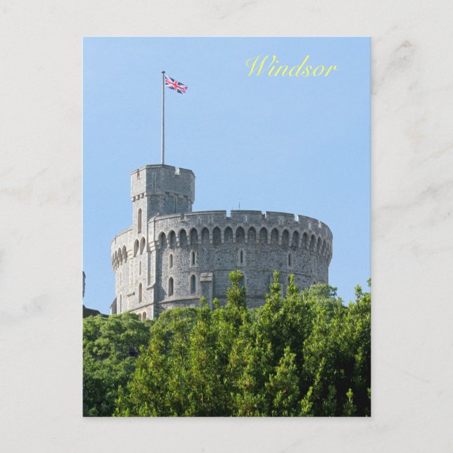 Postal Castillo de Windsor (Anverso)