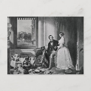 Postal Castillo de Windsor en tiempos modernos