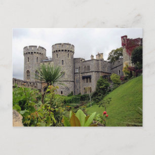 Postal Castillo de Windsor Postcard en el río Támesis