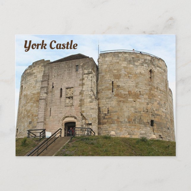 Postal Castillo de York, Inglaterra, Reino Unido (Anverso)