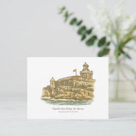 Postal Castillo del Morro – Old San Juan