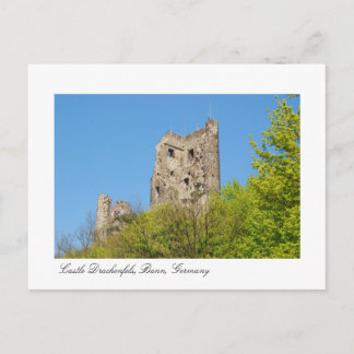 Postal Castillo Drachenfels, Bonn Alemania