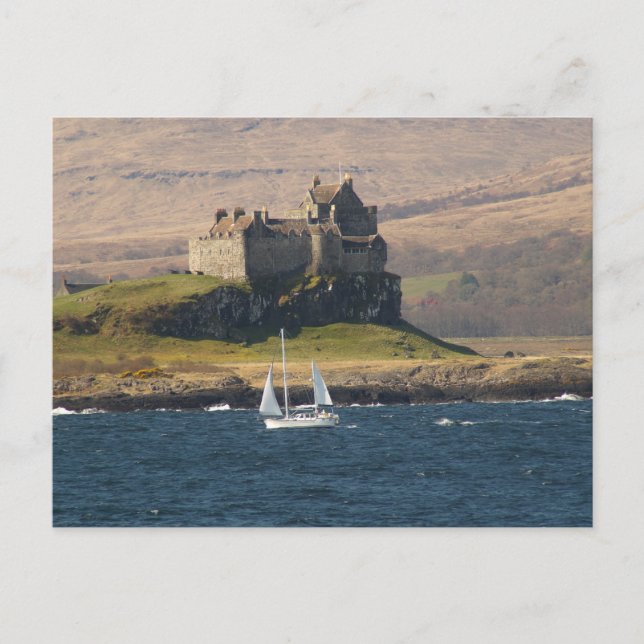 Postal Castillo Duart de Escocia (Anverso)