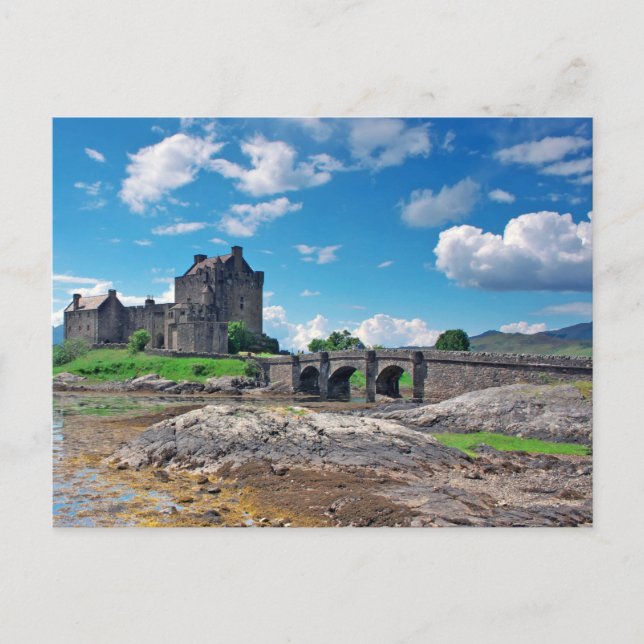 Postal Castillo Eilean Donan (Anverso)