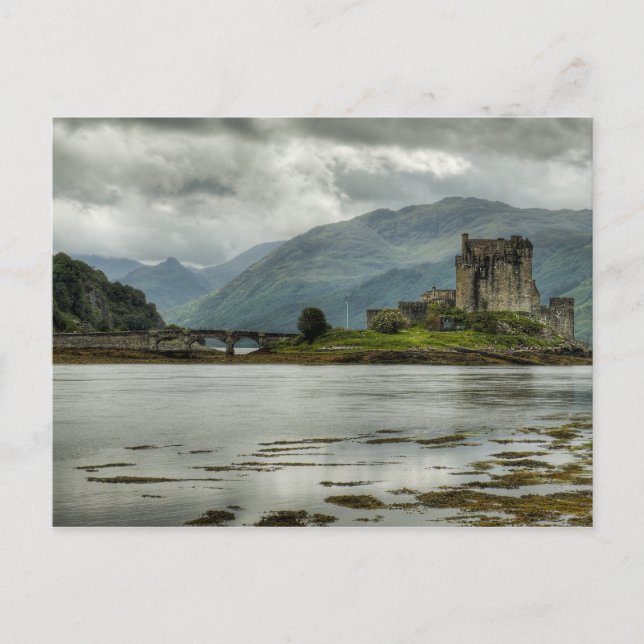 Postal Castillo Eilean Donan (Anverso)