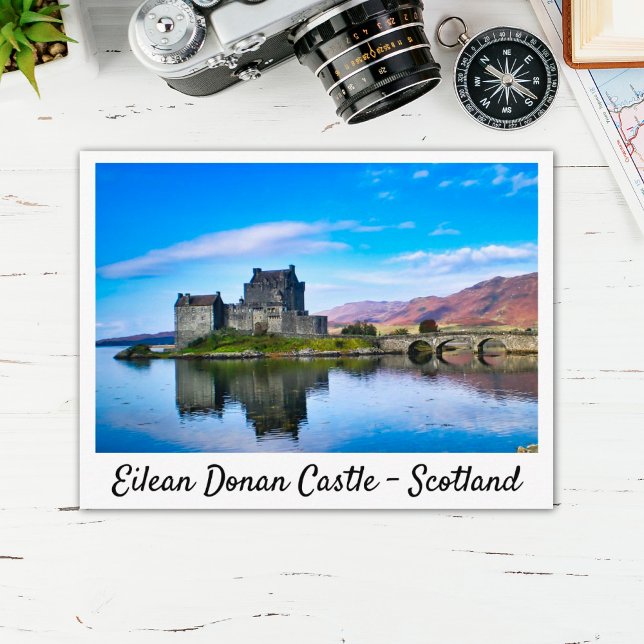 Postal Castillo Eilean Donan - Escocia (Subido por el creador)