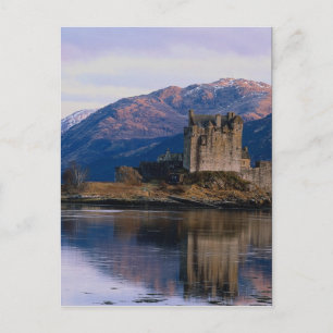 Postal Castillo Eileen Donan, Loch Duich, Escocia