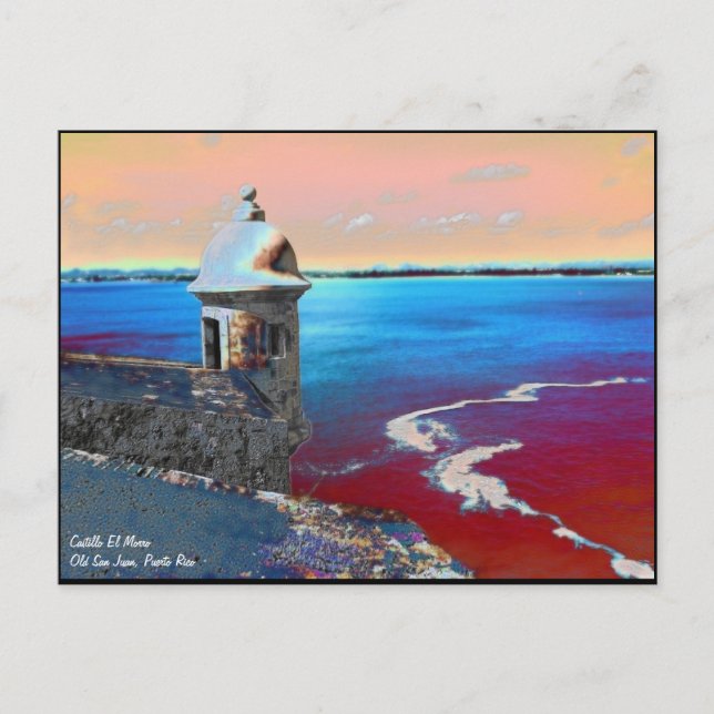 Postal Castillo El Morro -1 (Anverso)