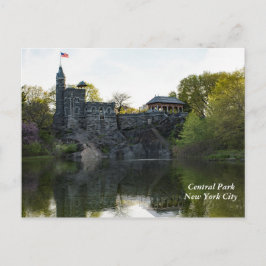 Postal Castillo en el lago