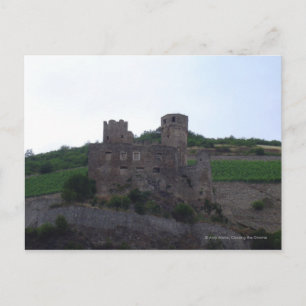Postal Castillo en el Rin