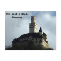 Castillo en el valle del Rin