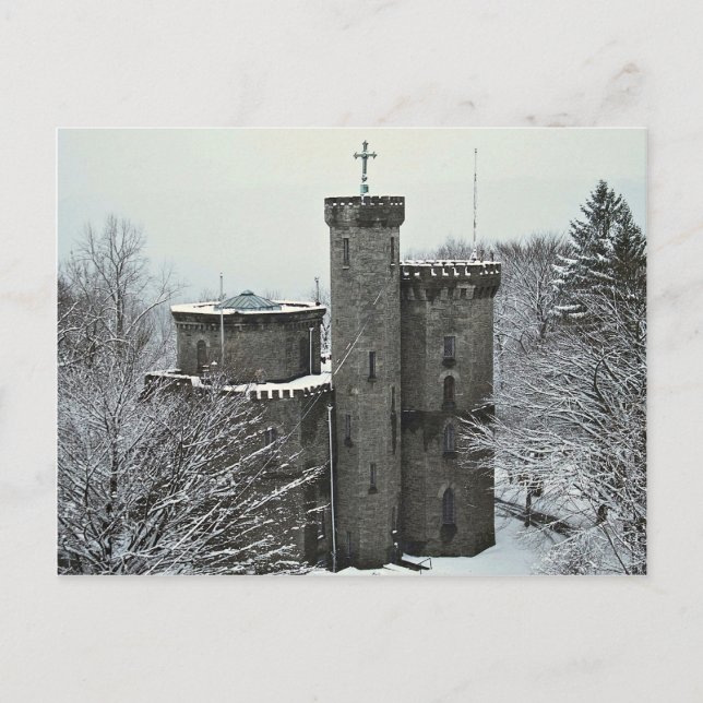 Postal Castillo Fonthill, Nueva York, EE.UU. (Anverso)