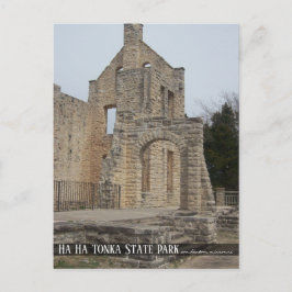 Postal Castillo Ha Ha Tonka Ruinas Viajes Misuri