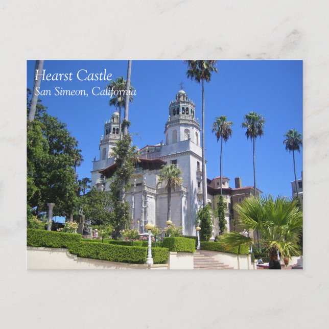 Postal Castillo Hearst, San Simeon, California (Anverso)