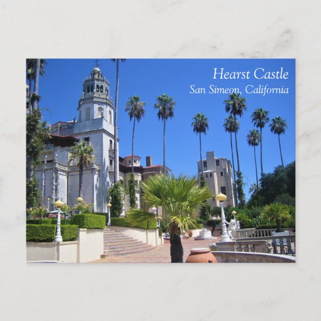 Postal Castillo Hearst, San Simeon, California (Anverso)