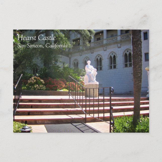 Postal Castillo Hearst, San Simeon, California (Anverso)