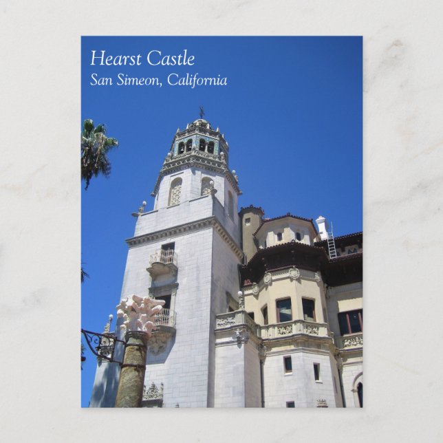Postal Castillo Hearst, San Simeon, California (Anverso)