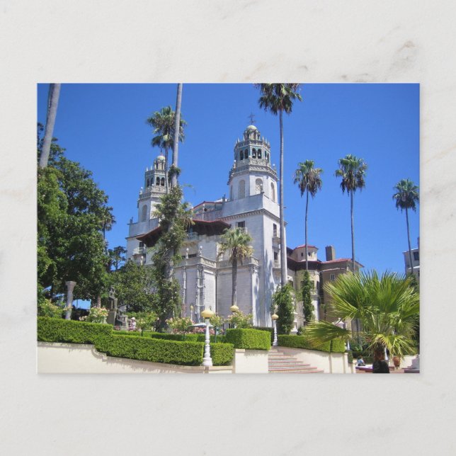 Postal Castillo Hearst, San Simeon, California (Anverso)