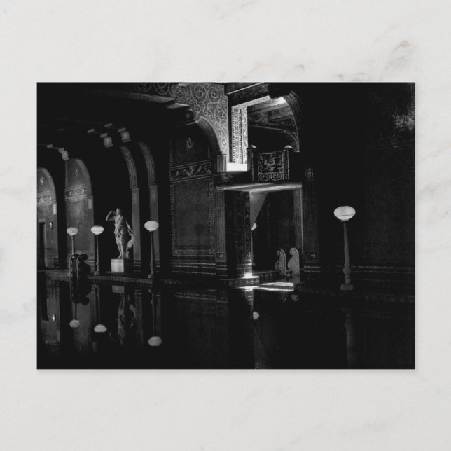 Postal Castillo Heart, San Simeon California (Anverso)