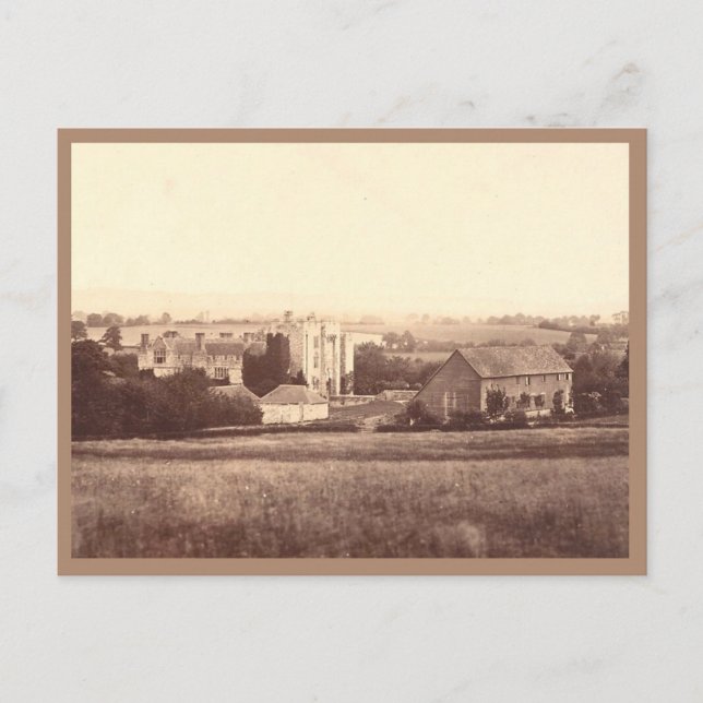 Postal Castillo Hever - Kent - Vintage (Anverso)