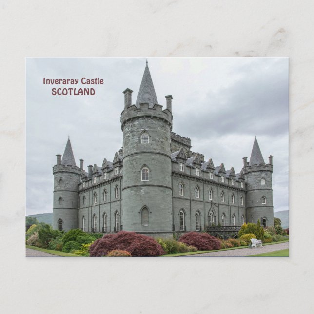 Postal Castillo Inveraray Scotland (Anverso)
