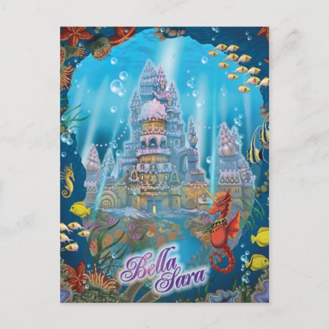 Postal Castillo Islandar (Anverso)