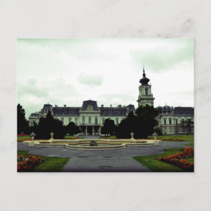 Postal Castillo Keszthely , Hungría
