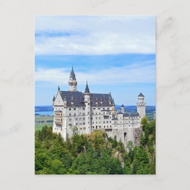Postal castillo neuschwanstein (Anverso)