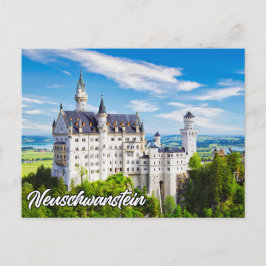 Postal Castillo Neuschwanstein, Alemania