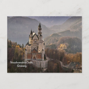 Postal Castillo Neuschwanstein, Alemania Baviera