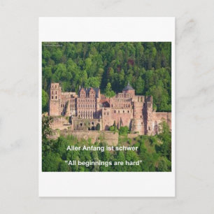 Postal Castillo Neuschwanstein Fráncfort y presupuesto al