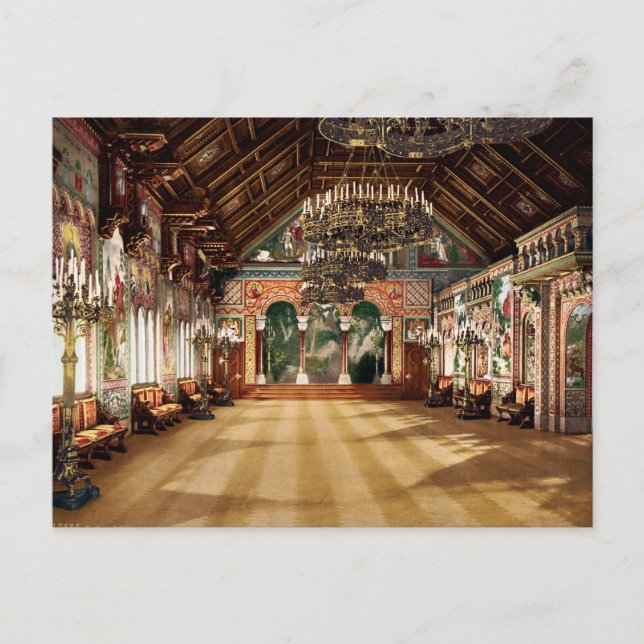 Postal Castillo Neuschwanstein Upper Bavaria Alemania (Anverso)