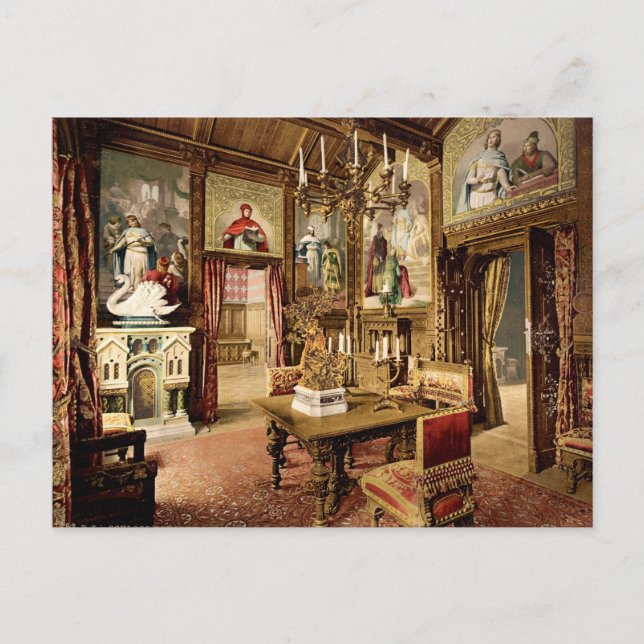 Postal Castillo Neuschwanstein Upper Bavaria Alemania (Anverso)