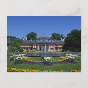 Postal Castillo Pillnitz, Dresde, Sajonia, Alemania