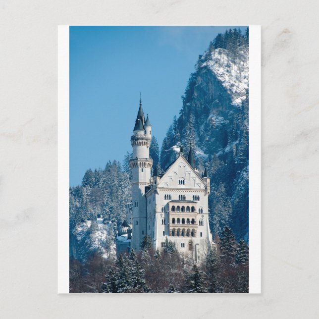 Postal Castillo romántico (Anverso)