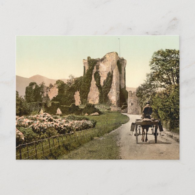 Postal Castillo Ross II, Killarney, Condado de Kerry (Anverso)