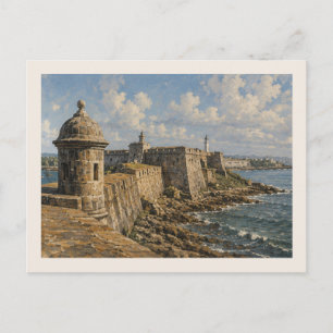 Postal Castillo San Felipe del Morro – San Juan Antiguo