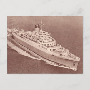 Postal Castillo SS Windsor, Union Castle Line