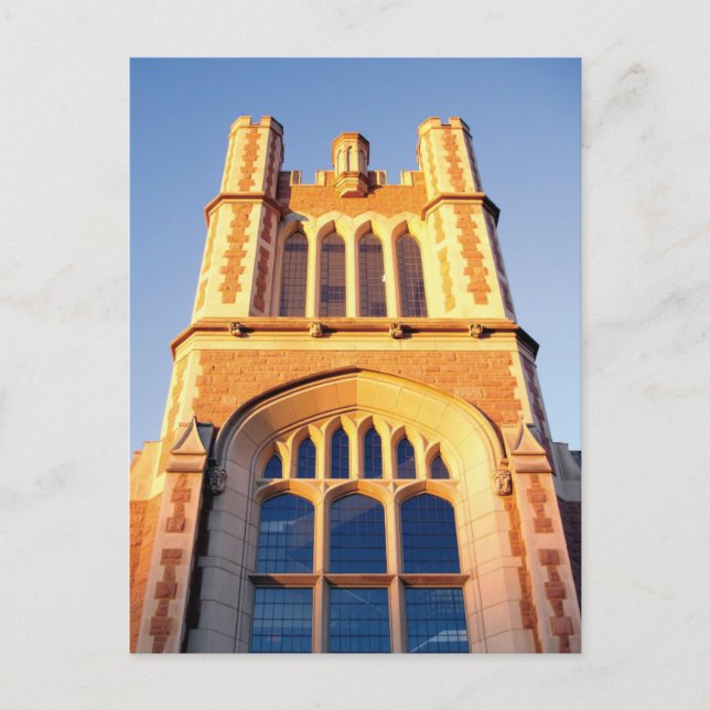 Postal Castillo Universidad de Washington (Anverso)