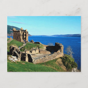 Postal Castillo Urquhart, Loch Ness, Escocia