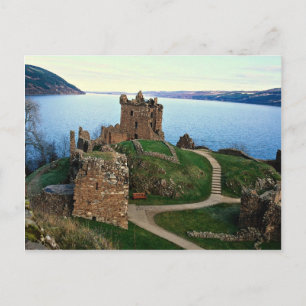 Postal Castillo Urquhart, Loch Ness, Escocia