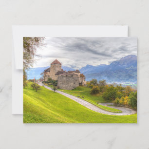Postal Castillo Vaduz Liechtenstein