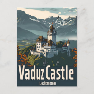 Postal Castillo Vaduz Liechtenstein