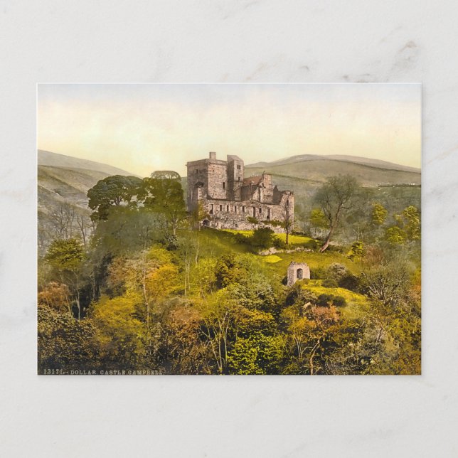 Postal Castillo Vintage Campbell Scotland (Anverso)
