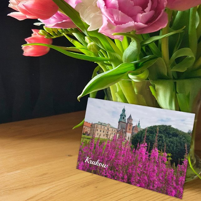 Postal Castillo Wawel, Catedral, Europa, Polonia, Cracovi (Subido por el creador)
