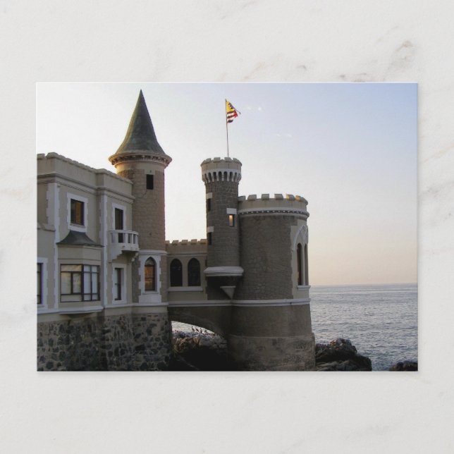 Postal Castillo Wulff (Anverso)