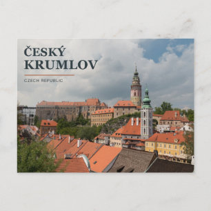Postal Castillo y ciudad histórica de Český Krumlov