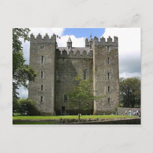 Postal Castillos de Bunratty (Anverso)