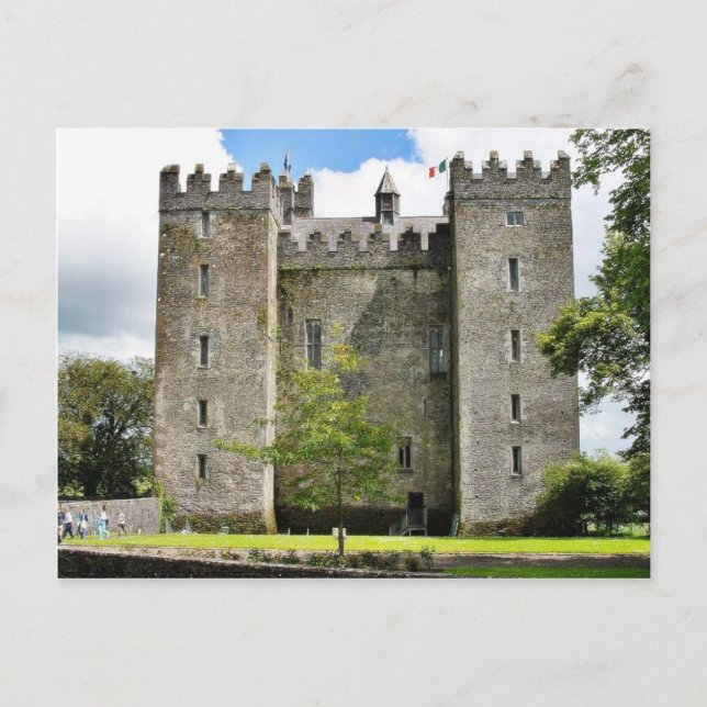 Postal Castillos de Bunratty (Anverso)