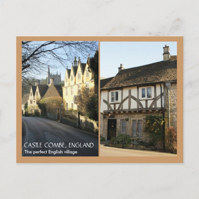 Postal Castle Combe (Anverso)